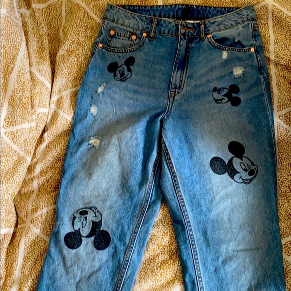 Limited Addition Micky Mouse Denim Pants